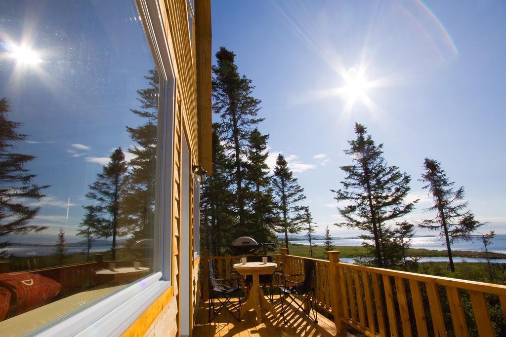 Chalets Du Bout Du Monde Gaspé Buitenkant foto