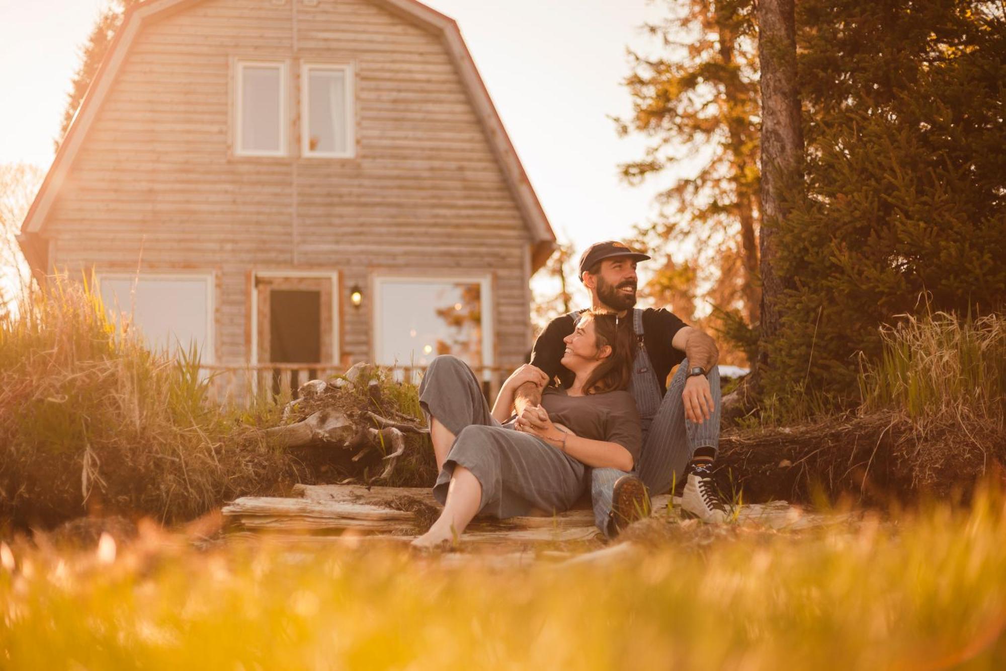 Chalets Du Bout Du Monde Gaspé Buitenkant foto