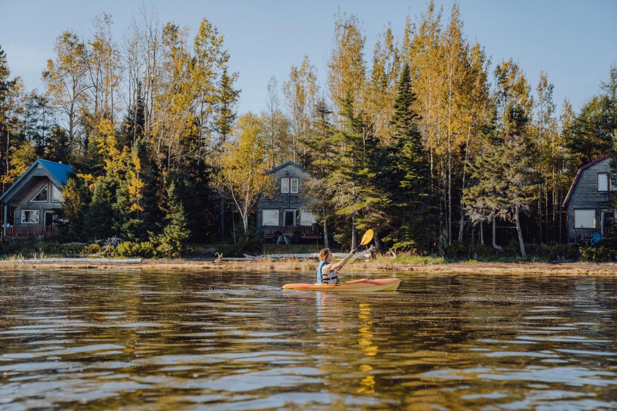 Chalets Du Bout Du Monde Gaspé Buitenkant foto